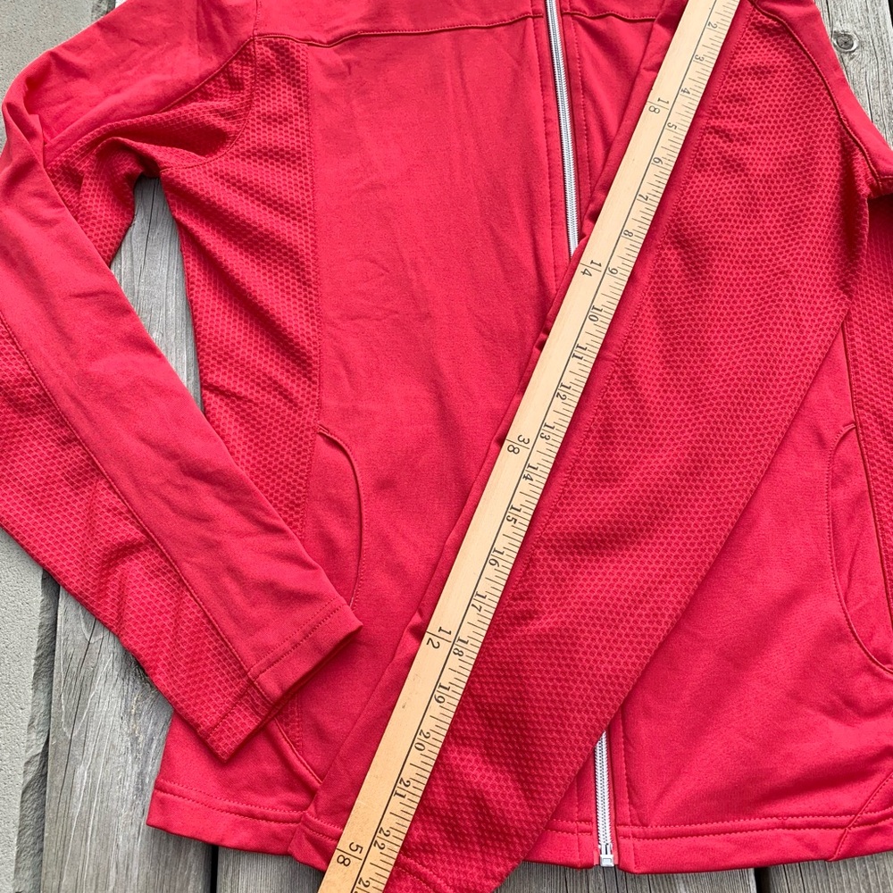 Ladies Levelwear Raptors Red Polyester Jacket Size Medium - Picture 4 of 11